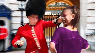 People messing with the Royal Guards !! Instant Regret