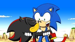 Sonic and Shadow vs Goku and Vegeta Part 2 - MULTIVERSE WARS 