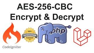 AES-256-CBC Encryption and Decryption In PHP, Laravel, or Codeigniter | AES-256-CBC Encrypt Decrypt