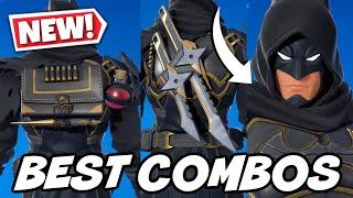 BEST COMBOS FOR *NEW* NINJA KNIGHT BATMAN SKIN! - Fortnite