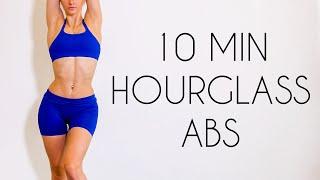 10 min LOWER ABS & LOVE HANDLE WORKOUT (No Equipment Belly Burn)