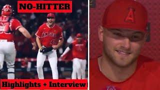 Reid Detmers is asked about his no-hitter in Postgame Interview + Highlights of every out and at-bat