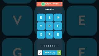 Wordbrain 2 Daily June 16 2022 Answers [GREEN THINGS] | Wordbrain 2 Daily Answers
