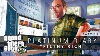 GTA 5 Platinum Diary #13 - "Trading Pure Alpha" for "A Lot of Cheddar" Trophies and More