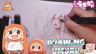 UMARU DOMA DRAWING ANIME HIMOUTO ! UMARU CHAN How to drawing umaru _ how to drawing anime girl