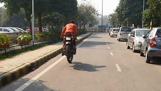 Bike Stunt By - RAHUL KATARIA (Part - 1)