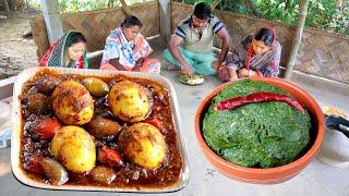 আজ গরম ভাতে কুলেখাঁড়ার ভর্তা ও সেরা স্বাদের ডিমের দোপেঁয়াজা ? Egg Do-payaza & Kulekhara bhorta