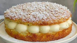 Most Popular Easy Dessert in FRANCE!! Tropézienne pie ! French Pastry!!