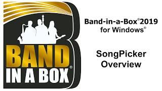 Band-in-a-Box® for Windows® - SongPicker Overview