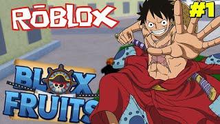 LE DEBUT DE L'AVENTURE DE BEBOU SUR BLOX FRUITS #1