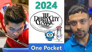 Roberto Gomez vs Sergio Rivas - One Pocket - 2024 Derby City Classic rd 8