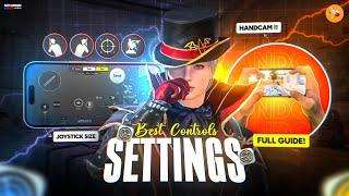 BEST 4 FINGER CONTROL SETTINGS IN BGMI2025 (Tips & Tricks) Mew2.