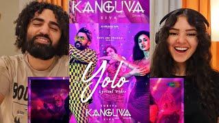  Reacting to Yolo - Lyrical | Kanguva | Suriya, Disha Patani