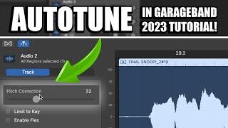 How to Add Auto-Tune in Garage band | Easy Tutorial