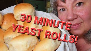 30 Minute Yeast Rolls