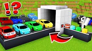 I Created Infinite car Factor in Minecraft!!