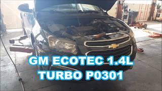 GM 1.4L P0301 RUNS ROUGH  Chevy Cruze turbo p0302 p0303 p0304 buick encore sonic