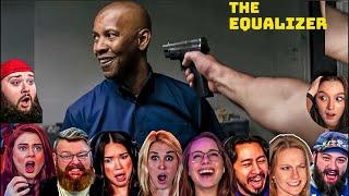 TOP ”Gun Snatching Scene” REACTIONS! The Equalizer (2014) First Time Watching *Movie Reaction*