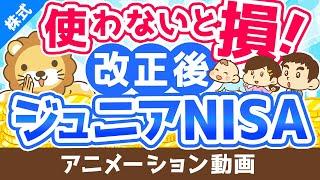 【廃止決定】それなのに、ジュニアNISAをおすすめする理由【株式投資編】：（アニメ動画）第213回