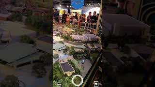 Augmented Reality at Universal Epic Preview Center! Park Entrance