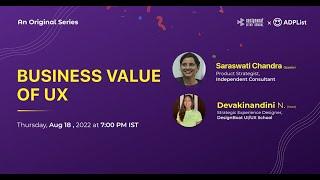 DesignBoat #11: Business Value of UX | ADPList