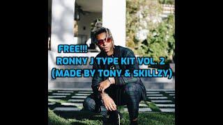 FREE Ronny J Type Drum Kit Vol. 2 (Made by SKILLZY & TONYCOMPUTERLOVE)