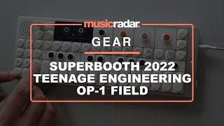 Superbooth 2022: Teenage Engineering OP 1 Field Sound Demo