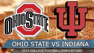 Ohio State vs Indiana - NCAA Football 11/23 Full Game Highlights (College Football 25 Sim)