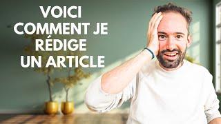 Je rédige un article OPTIMISE SEO devant vous ! - Cauchemar sur mon site Episode 3