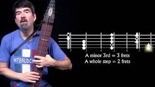 3-Fingered Stick Bass: Pentatonics Lesson 1 _ Greg Howard