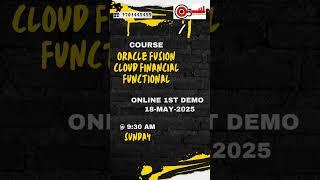 Oracle Fusion Cloud Financials Functional Free demo #o3technologies