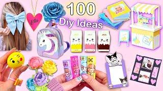 100 FUNNY DIY IDEAS YOU SHOULD DEFINITELY TRY - STATIONERY, PAPER CRAFTS and more...