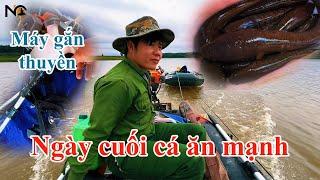 4 ngày cắm trại và câu cá lóc bằng thuyền gắn máy