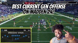 The Only Offense You Need on Current Gen Madden 24! | Spread Scheme  + Gameplay! |