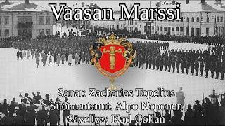 "Vaasan Marssi" - Finnish patriotic/regional song [Sanat] + [Lyrics]