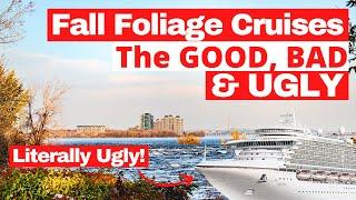 We sailed our first Fall Foliage Cruise 2024 | Our Honest Full Review | The Good, Bad and Ugly