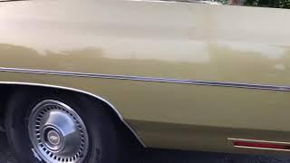 1972 Chevrolet Impala walk around and cruise