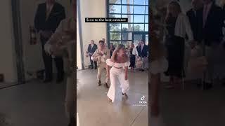 A Wedding Entrance You Won’t Forget ‍️ #wedding #weddingvideo #funnywedding #weddingentrance