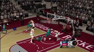 【森本】PCSX2 NBA LIVE 2005 王朝模式 火箭對活塞之戰  升空的火箭復仇