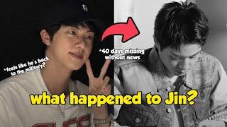 Where is Jin? All BTS members appeared except Jin, and almost 40 days without news of Jin?!