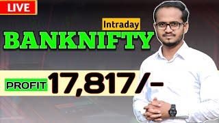 Banknifty Live Trading / Profit 17.8K+ / 16-10-2024