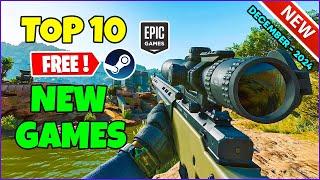 TOP 10 NEW Free Steam Games to Play! (December 2024)