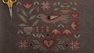 Flosstube #22 - What I have been stitching so far in June and announcing a Spooky Summer