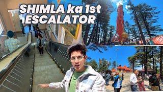 Shimla Weather  in April | Shuru hogaya Tourist season | 1st Escalator of shimla ki sair LATEST VLOG