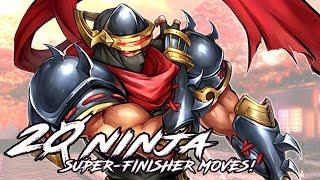 TOP 20 "NINJA" Super/FinisheR Moves in Fighting Games!