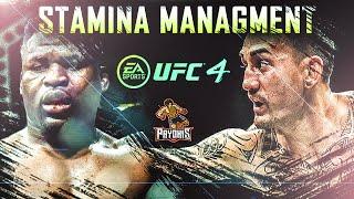 UFC 4 Tips- HOW TO MANAGE STAMINA