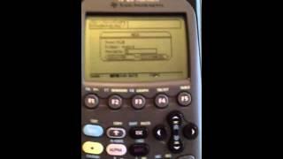 How to save equations on graphing calculator