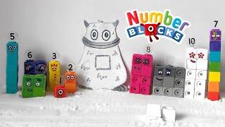 Numberblocks The Legend Of Big Tum |  Math Link Cubes 1-10 | Kids Maths Addition & Subtraction