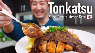 ¿Cómo preparar Salsa Tonkatsu Casera?, preparación desde Cero | Cocina japonesa con Yuta