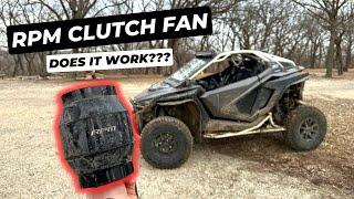 Do Clutch Fans for Your UTV actually work? - RPM Powersports Clutch Fan Test!